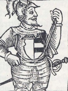 První manžel Lukrécie - Arkleb z Víckova na Prusinovicích